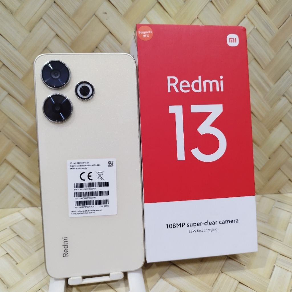 Jual Redmi 13 Ram 8/256GB 8/128GB Handphone second fullset original ...