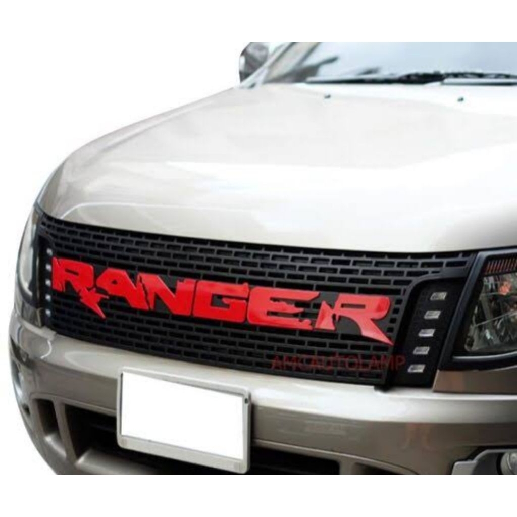 Jual Grill ford ranger t6 2012-2013-2014 logo ranger putih | Shopee ...