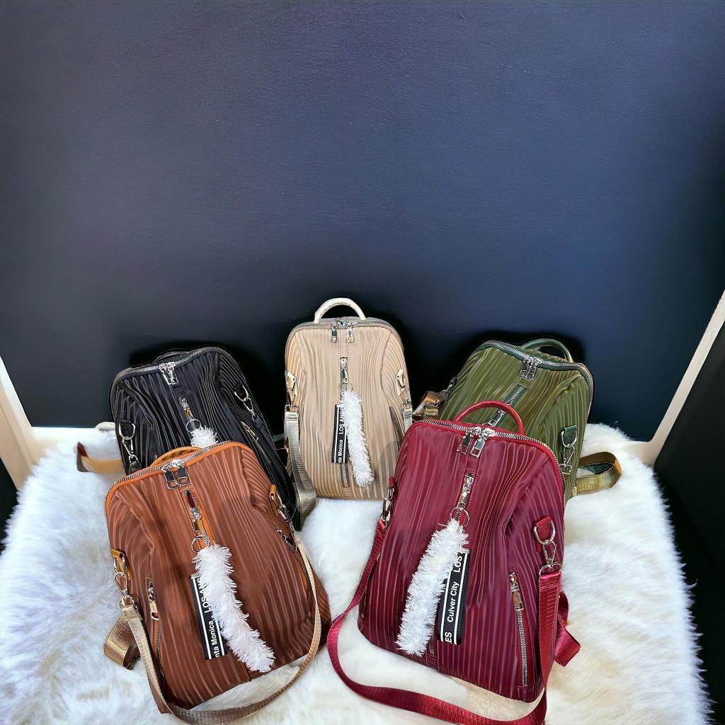 Jual Tas Ransel Wanita Remaja Kekinian Bahan Nilon Premium Tahan Air ...