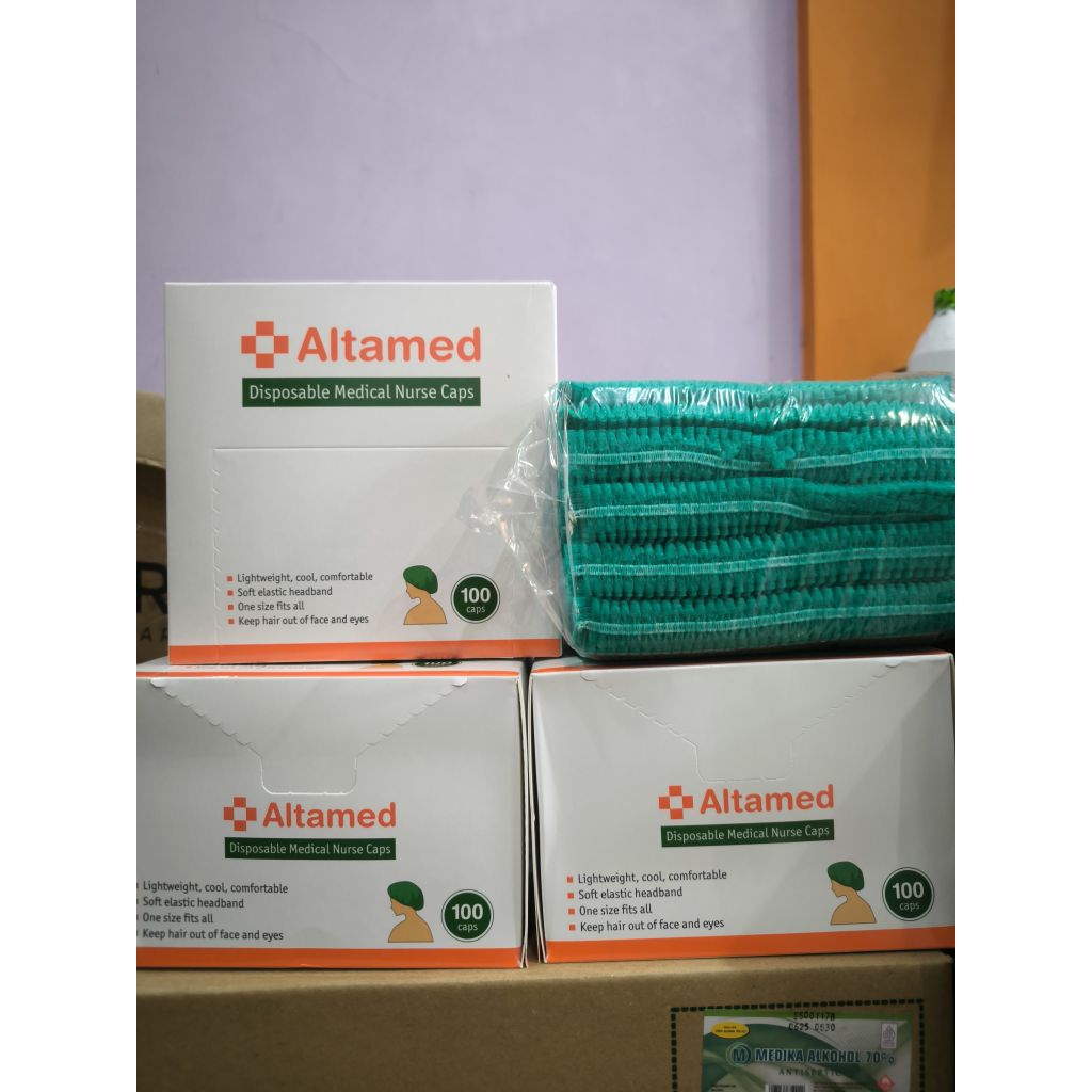 Jual Penutup Kepala Medis Altamed / Nursecap Altamed / Hairnet Altamed ...