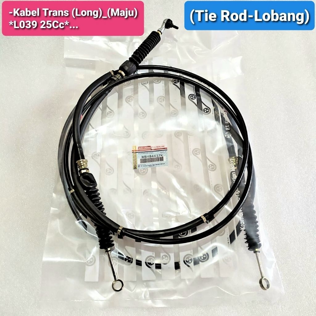 Jual Kabel transmisi maju/panjang ( Tie Rod -Lobang ) Mitsubishi L039 2 ...