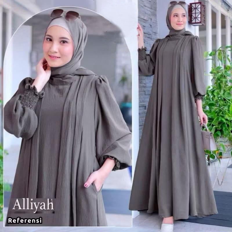 Aliyah Gamis Muslimah Wanita