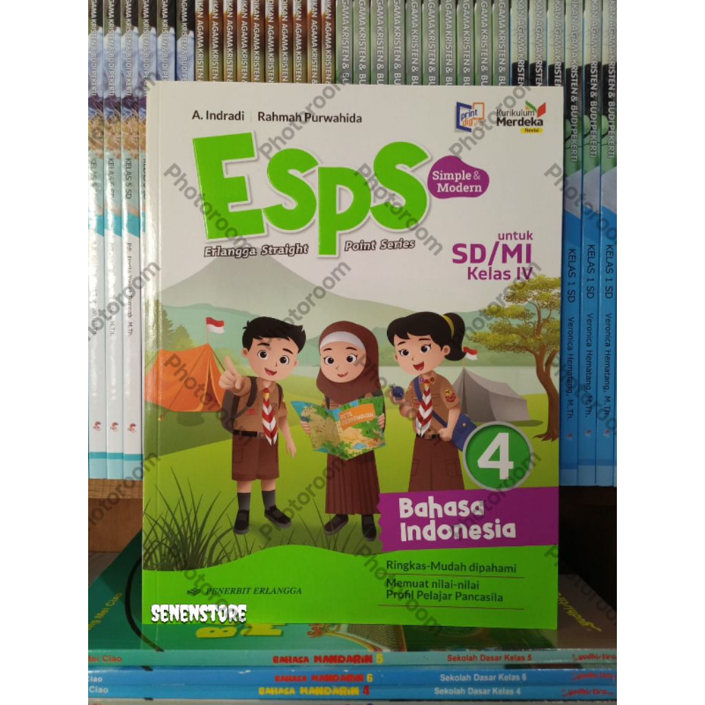 Jual Buku ESPS Bahasa Indonesia Kelas 1 2 3 4 5 6 SD/MI Kurikulum ...