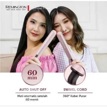 Remington Coconut Smooth Catok Pelurus Rambut 2 IN 1