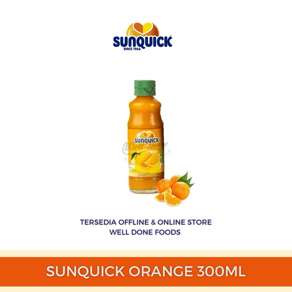 Jual Sunquick Orange 300ml | Shopee Indonesia