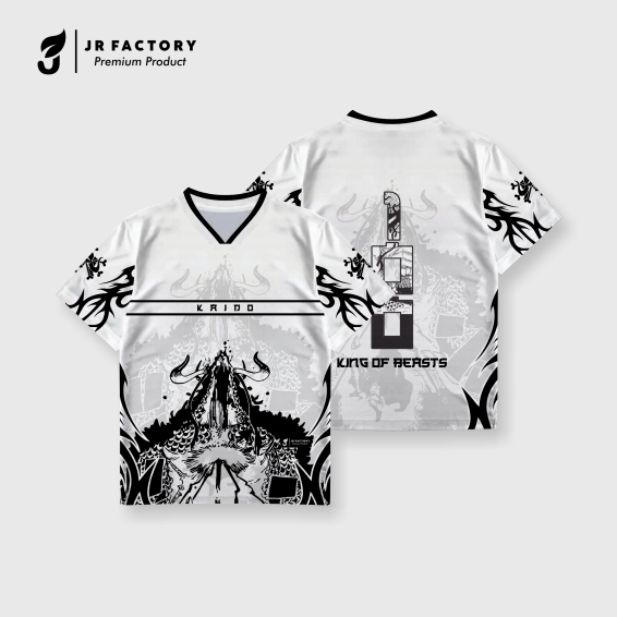 Jual JR FACTORY Baju Jersey Dewasa Unisex Streetwear Oversize Number ...