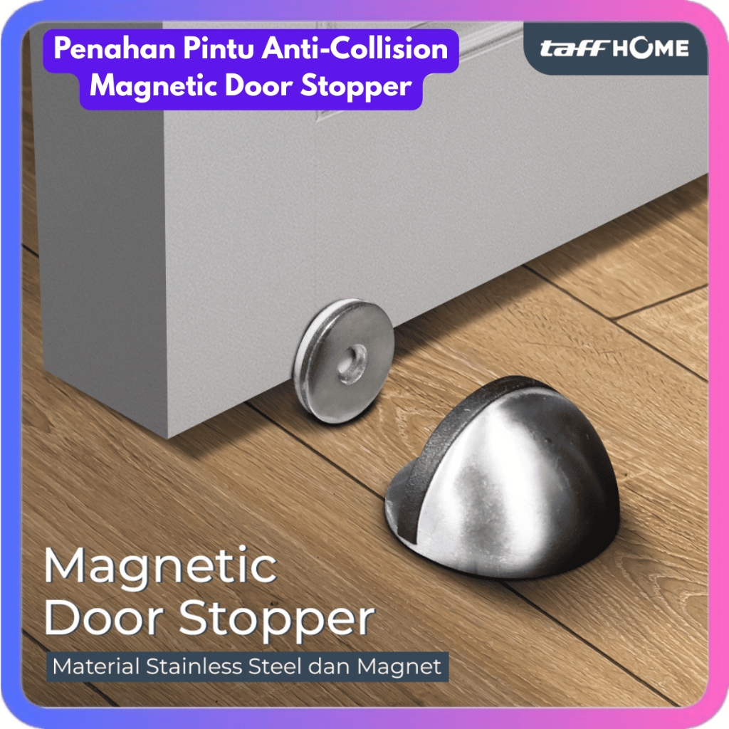 Jual Door Stopper Bulat Stainless Penahan Pintu Bulat Door Stop ...