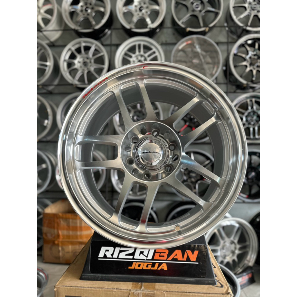 Jual velg TARA racinghart cp035 r18 full polish by YUSTA pcd 6x139,7 ...