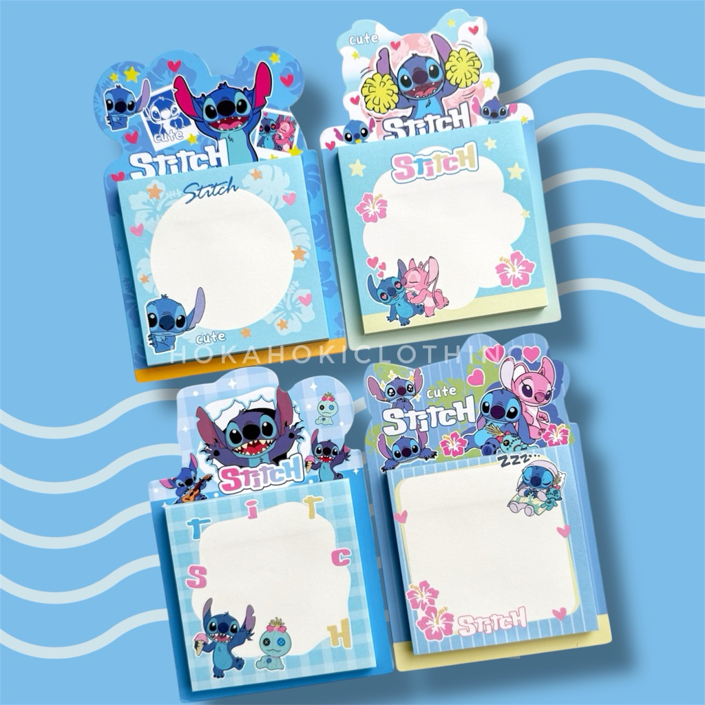 Jual Sticky Notes Stitch / Sticky Notes Lilo & Stitch / Tempelan Kertas ...