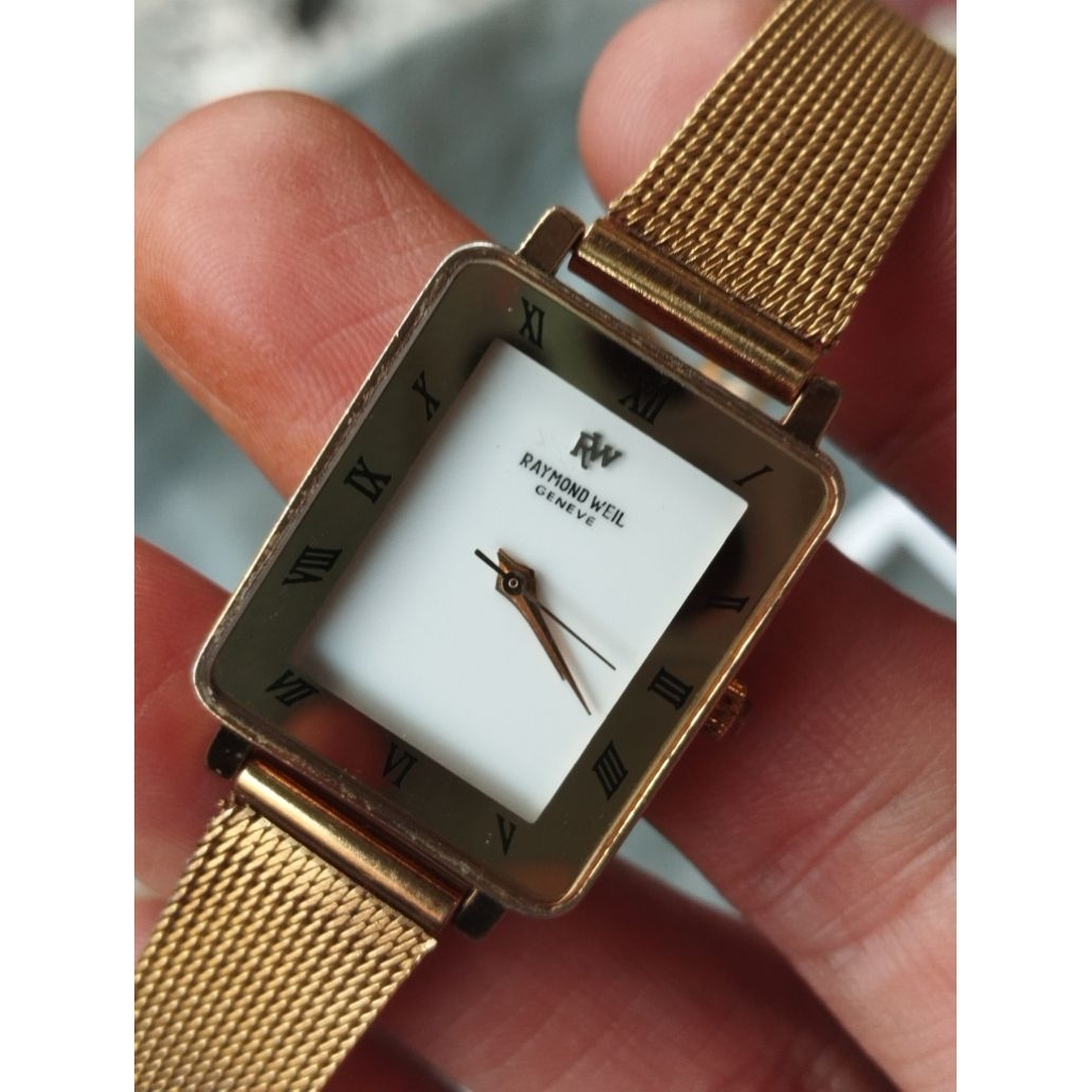 Jual [ Repaired - Modified ] Raymond Weil Geneve Fidelio Tank Ladies ...