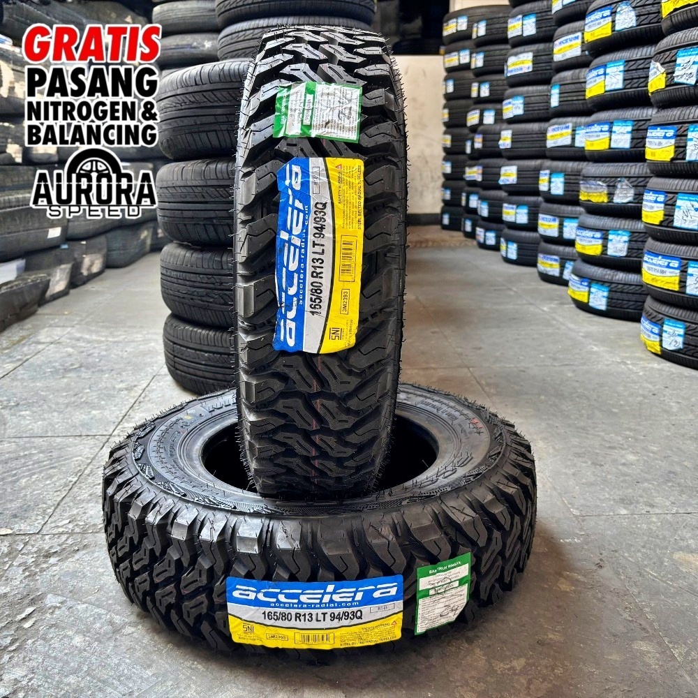 Jual Ban mobil offroad ring 13 merek ACCELERA M/T-01 165 80 R13 cocok ...