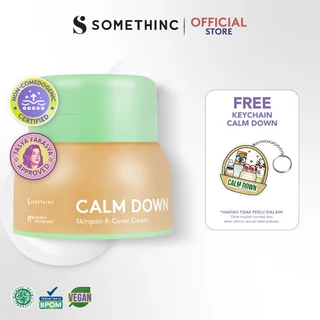[TASYA FARASYA APPROVED] SOMETHINC Calm Down! Skinpair Moisturizer - Pelembap Muka untuk Kulit Sensitif, Kemerahan, Kulit Normal. Meredakan Kemerahan & Memperkuat Skin Barrier
