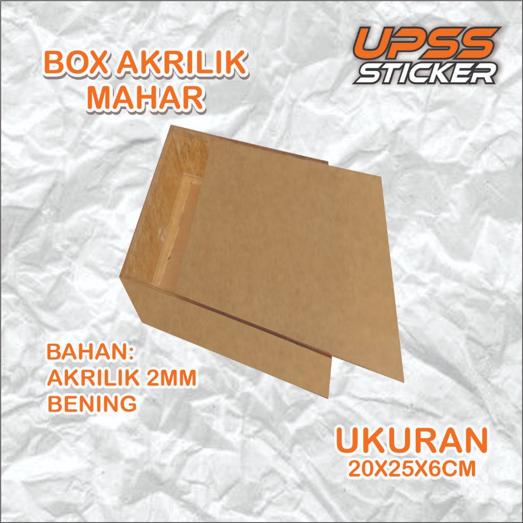 Jual FRAME MAHAR AKRILIK BOX MAHAR 20X25 | Shopee Indonesia
