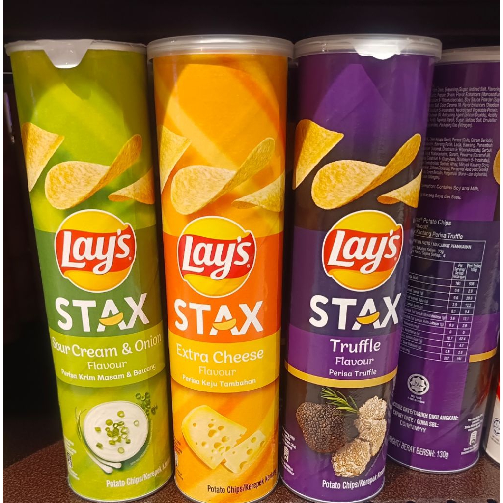 Jual Lays Stax Original Malaysia 135g | Shopee Indonesia