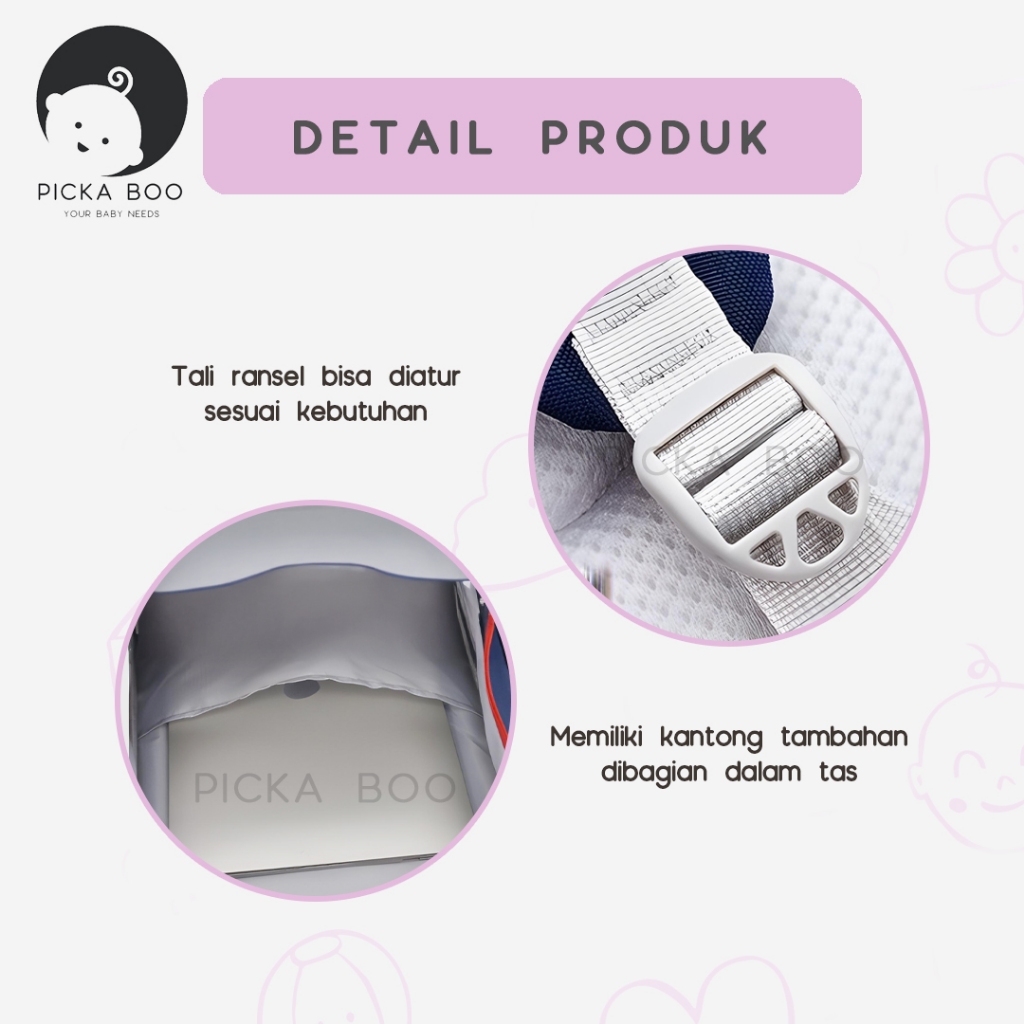 Jual PICKA BOO Ransel Anak Sekolah ROVER SD - SMP Kapasitas Besar Muat ...