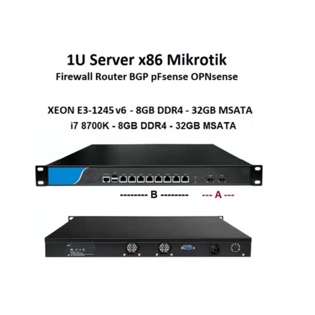 Jual Mikrotik x86 1U | Shopee Indonesia