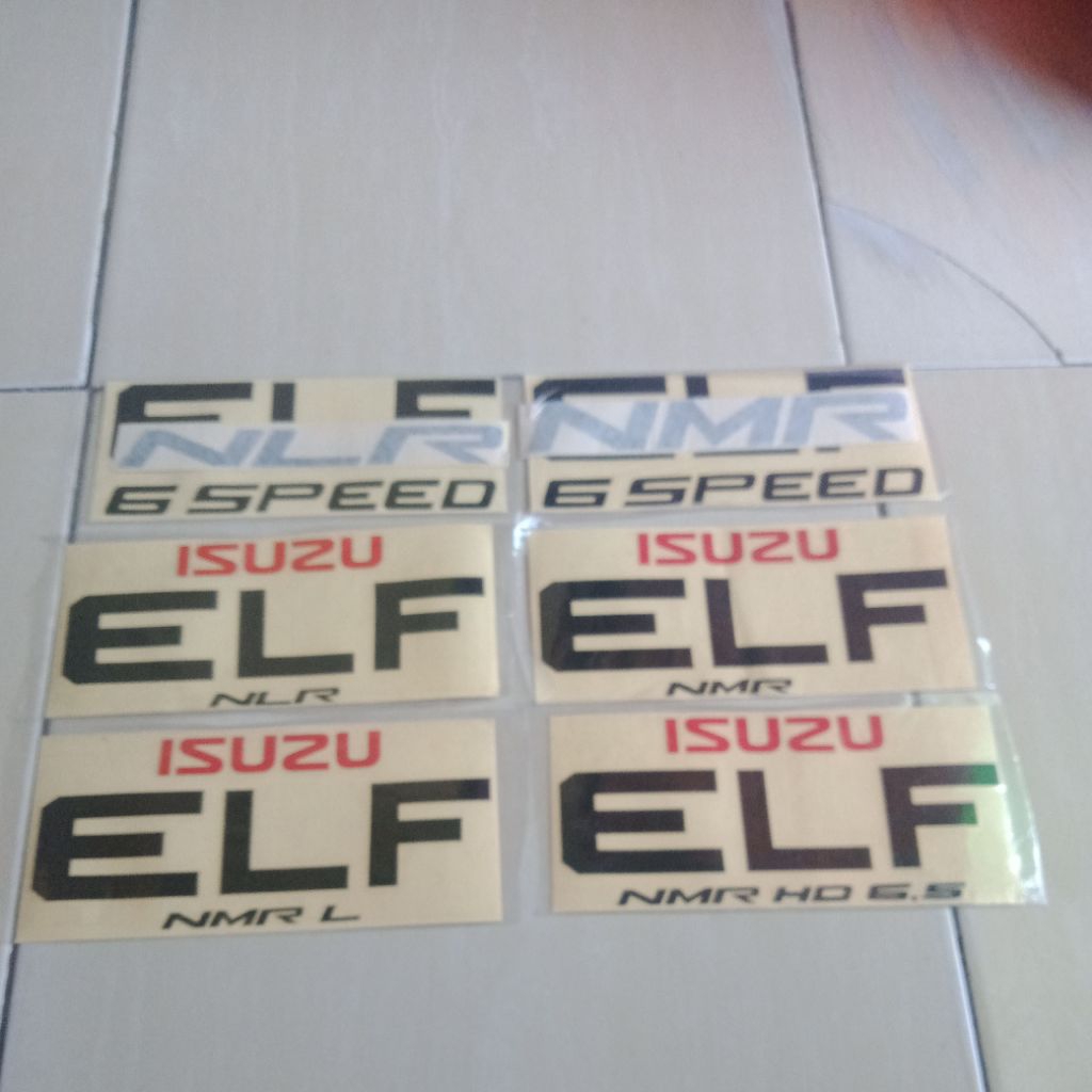 Jual stiker Isuzu elf NLR / NMR / NMR L / NMR HD 6.5 | Shopee Indonesia