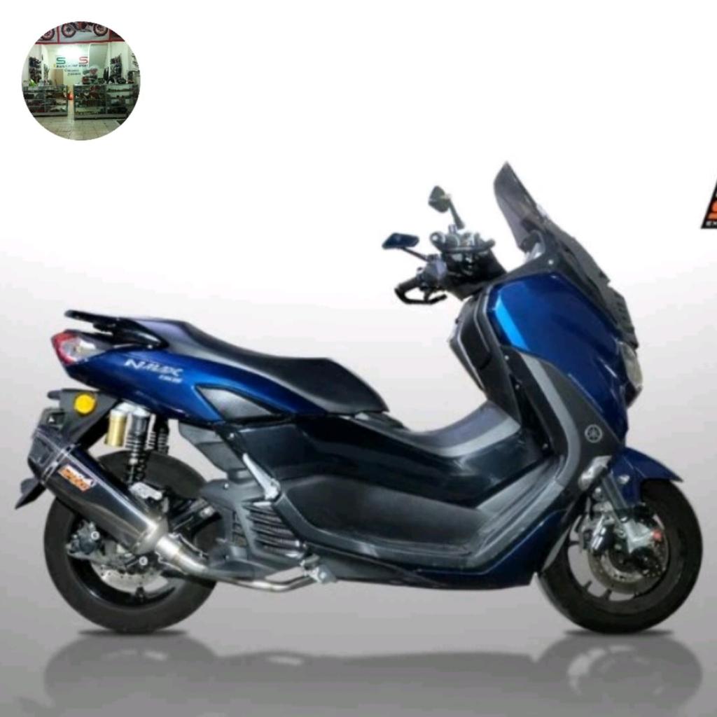 Jual Knalpot prospeed yamaha Nmax turbo. nmax neo s Shark black Special ...