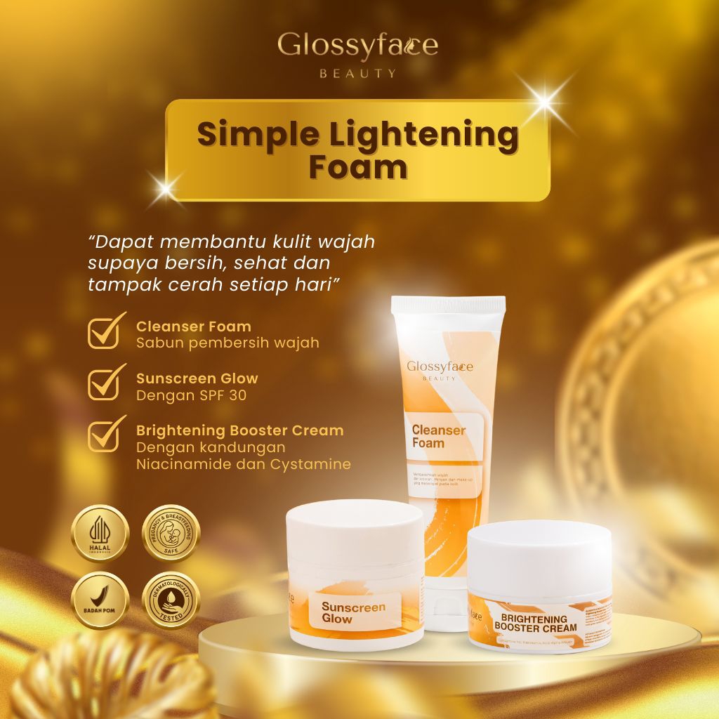 Glossyface Beauty - Simpel Lightening sabun foam
