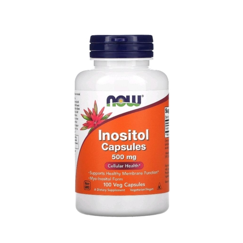 Jual NOW INOSITOL CAPSULES 500 MG 100 VEG CAPSULES UNTUK PCOS ...