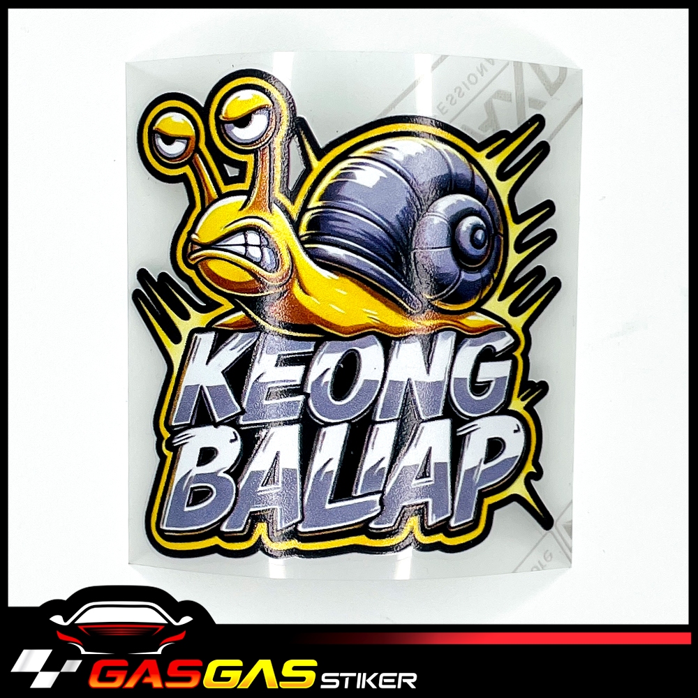 Jual Stiker KEONG BALAP | Sticker Racing KEONG BALAP | Stiker Variasi ...
