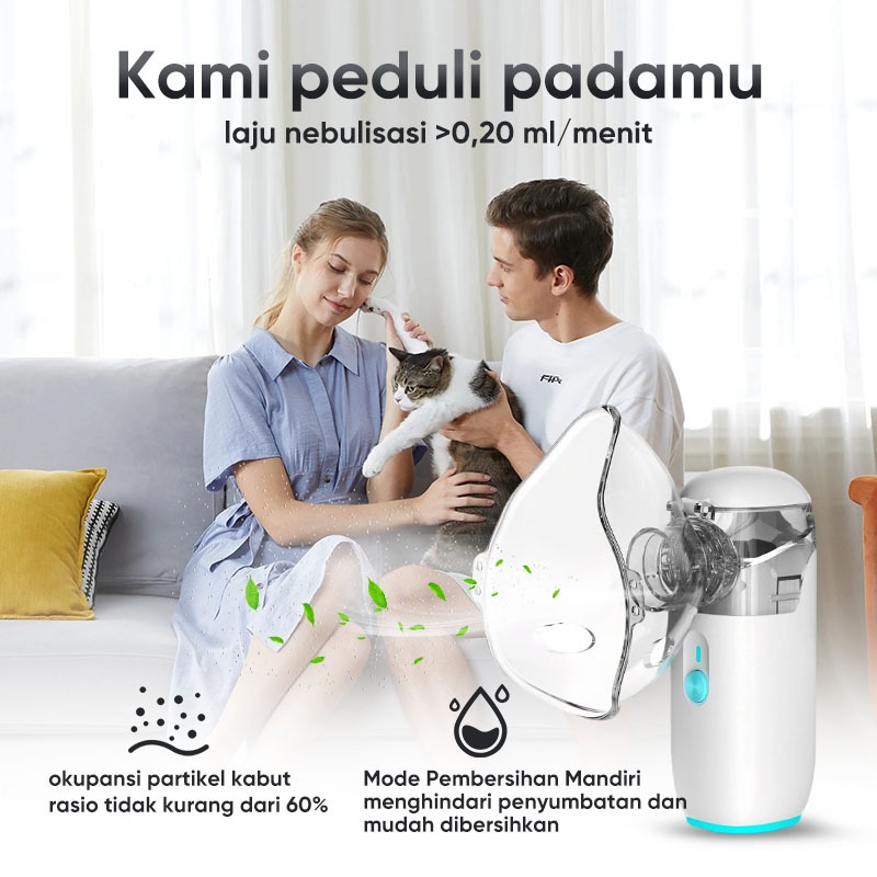 Jual MCI Nebulizer Portabel untuk Inhaler, Mesin Nebulizer Semprot ...