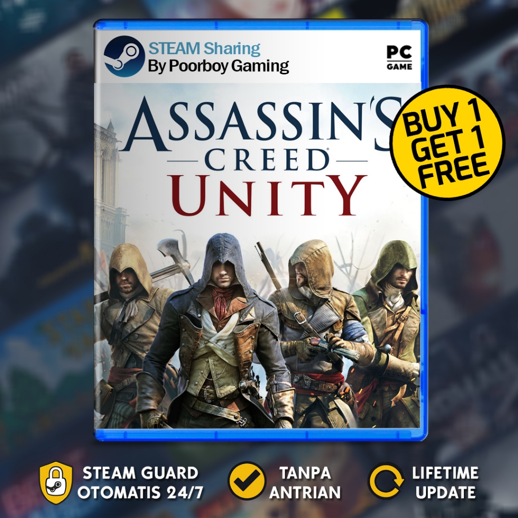 Jual ASSASSIN'S CREED UNITY PC ORIGINAL | Shopee Indonesia