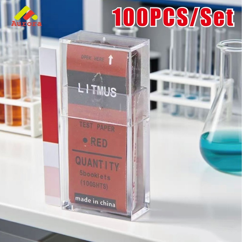 Jual 100Pcs Kertas Lakmus Premium - Fungsi Uji pH Air & Larutan dengan ...