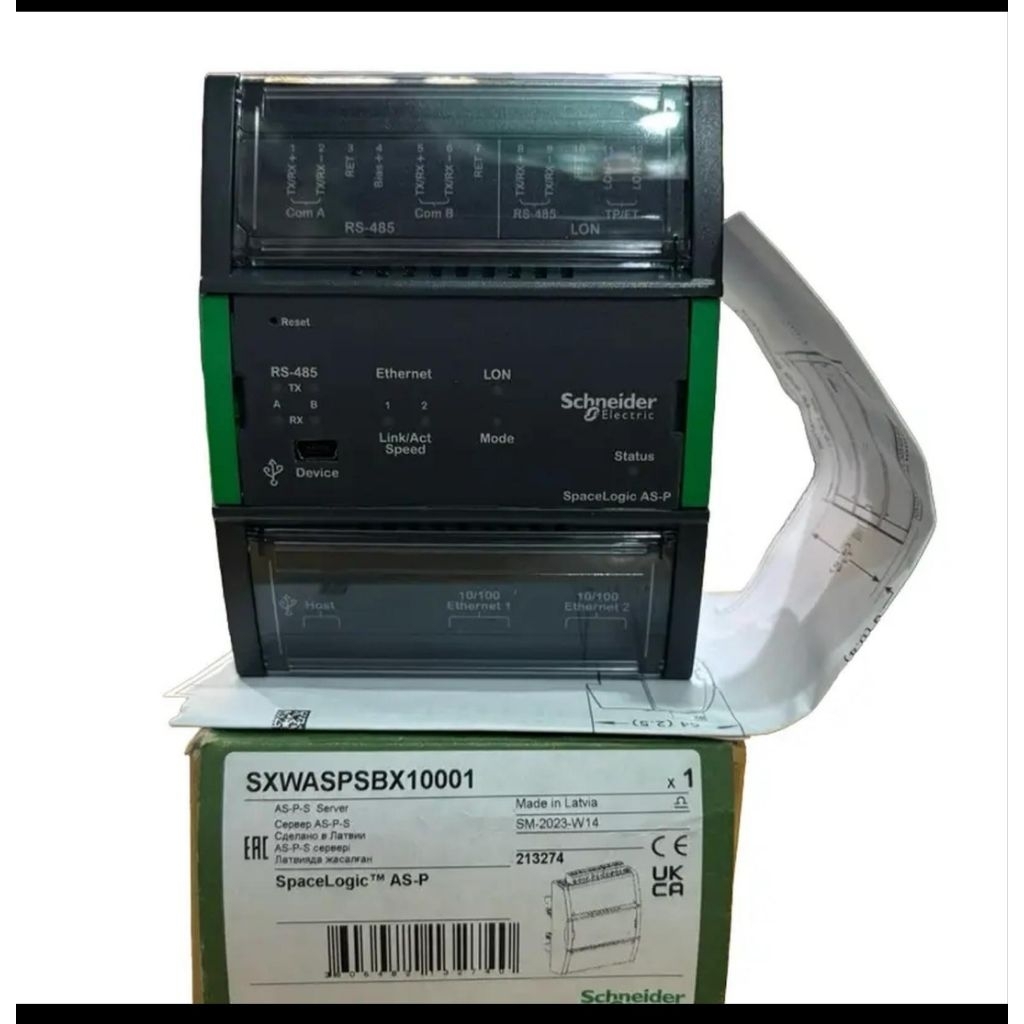 Jual SCHNEIDER SXWASPSBX10001 SPACELOGIC AUTOMATION SERVER | Shopee ...