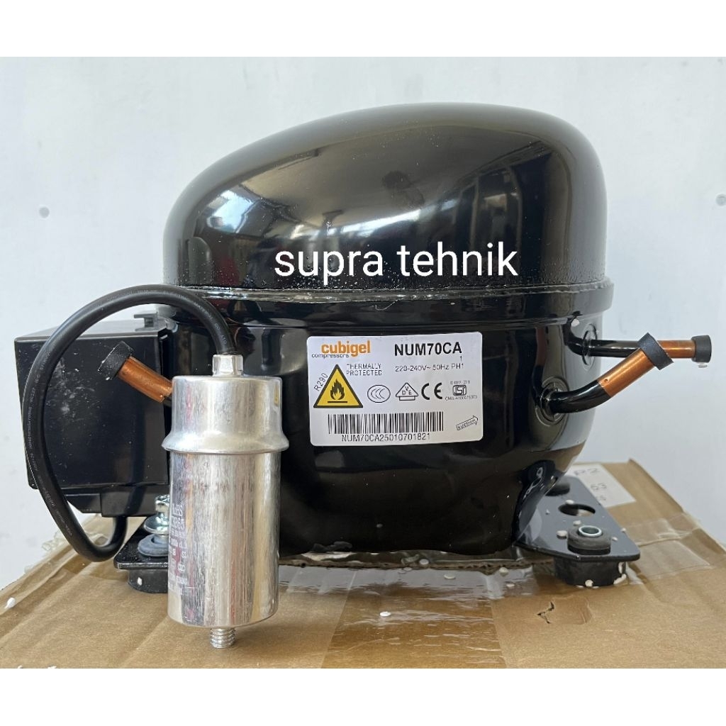 Jual kompresor chiller cubigel 1/4 R290 origanal baru | Shopee Indonesia