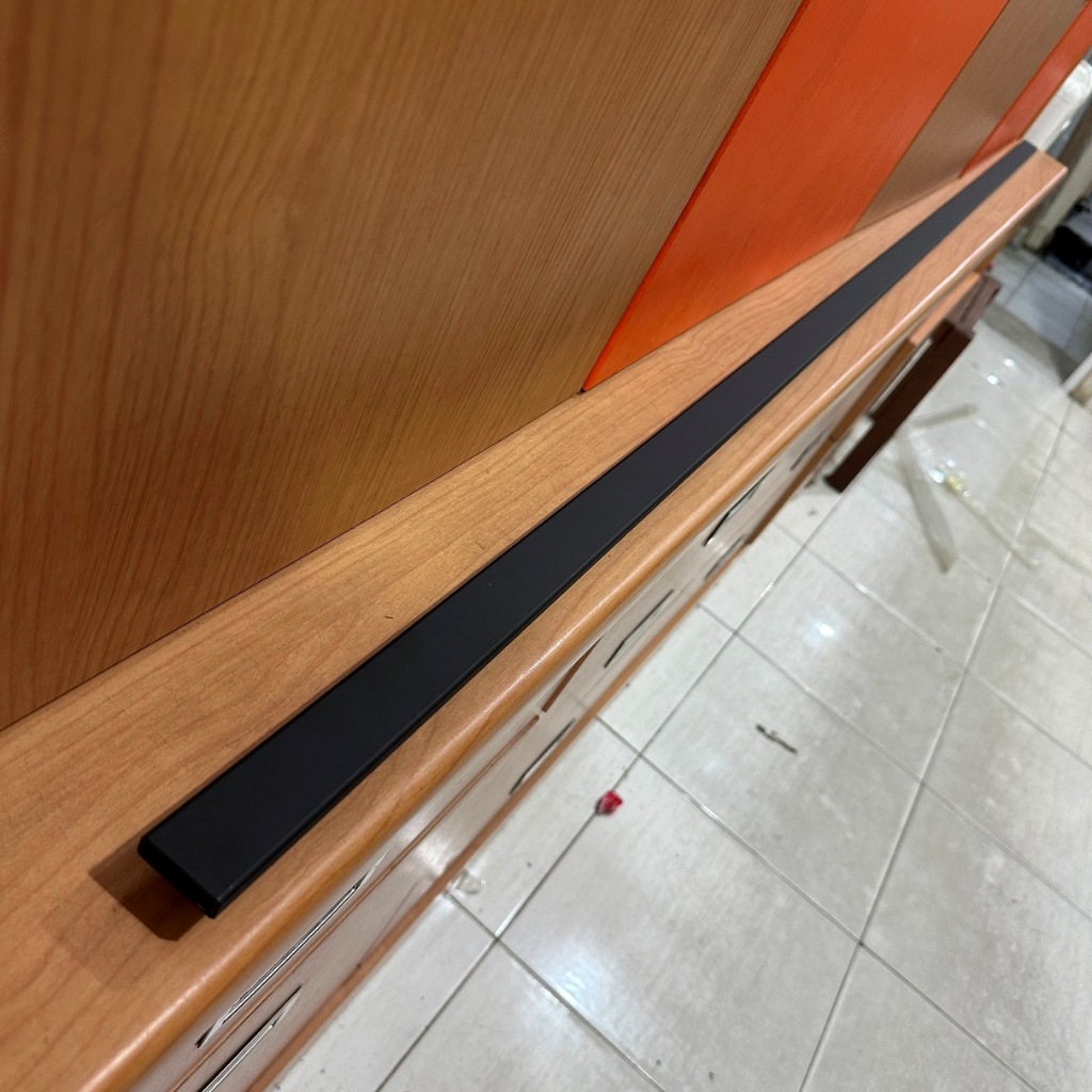 Jual SLIDING SHOWER GLASS DEKKSON SS02 TRACK 2M MATT BLACK Track Pipa ...