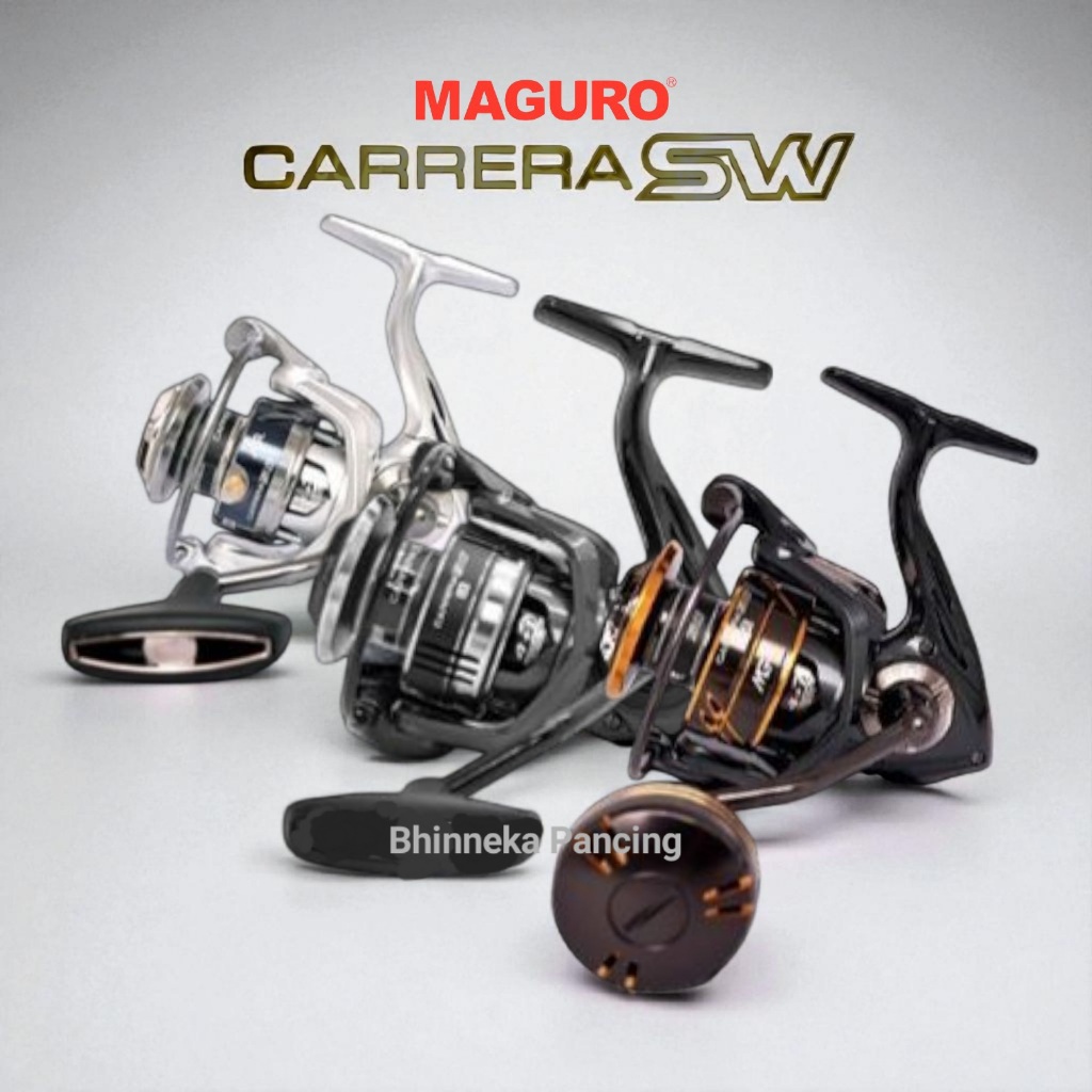 Jual Reel Maguro CARRERA SW | GB | GG | SG | Aero Rotor | Power Handle ...