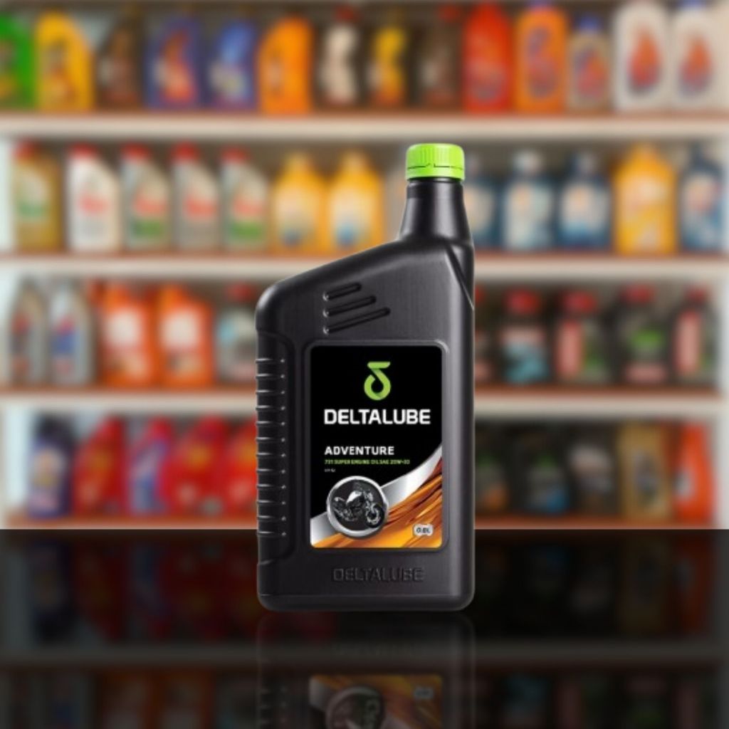 Jual Oli Deltalube 4T Adventure 731 Super Engine Oil 20W-50 1L 1000ml ...