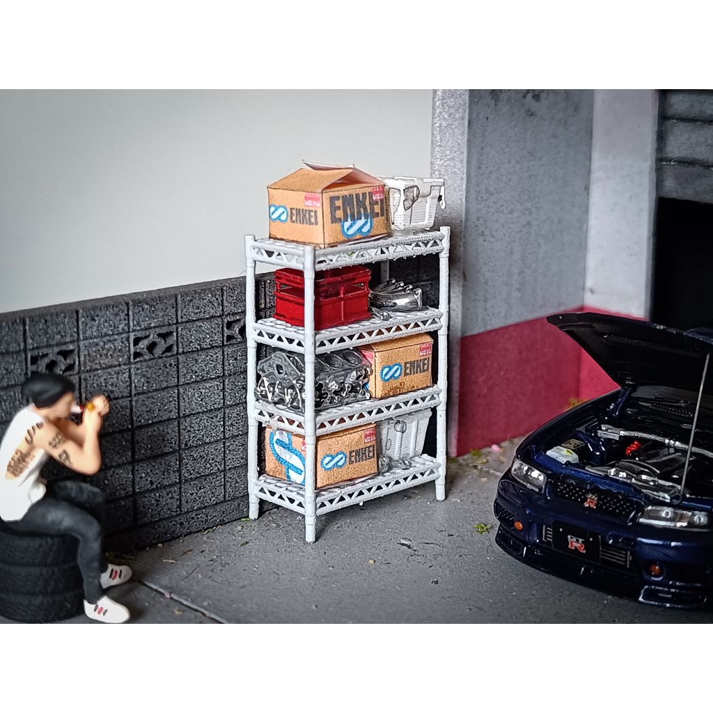 Jual Diorama Rak Lemari Bengkel Skala 1:64 | Hotwheels, MiniGT | Shopee ...