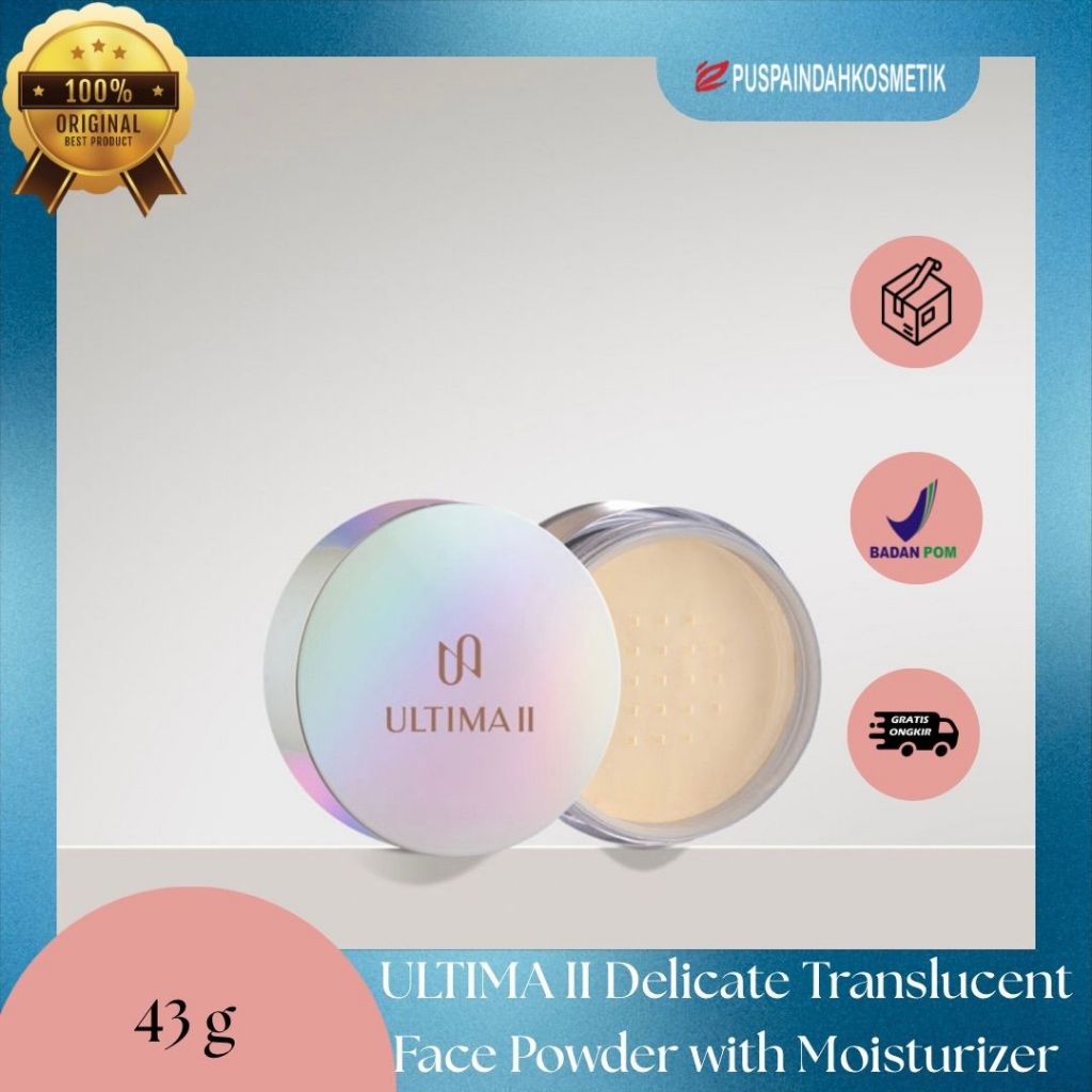 Jual ULTIMA II DELICATE TRANSLUCENT FACE POWDER WITH MOISTURIZER 43GRAM ...