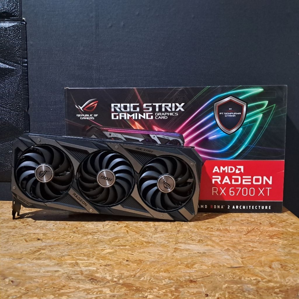 Jual ASUS ROG STRIX RX 6700 XT 12GB GAMING ROG-STRIX-RX6700XT-O12G ...