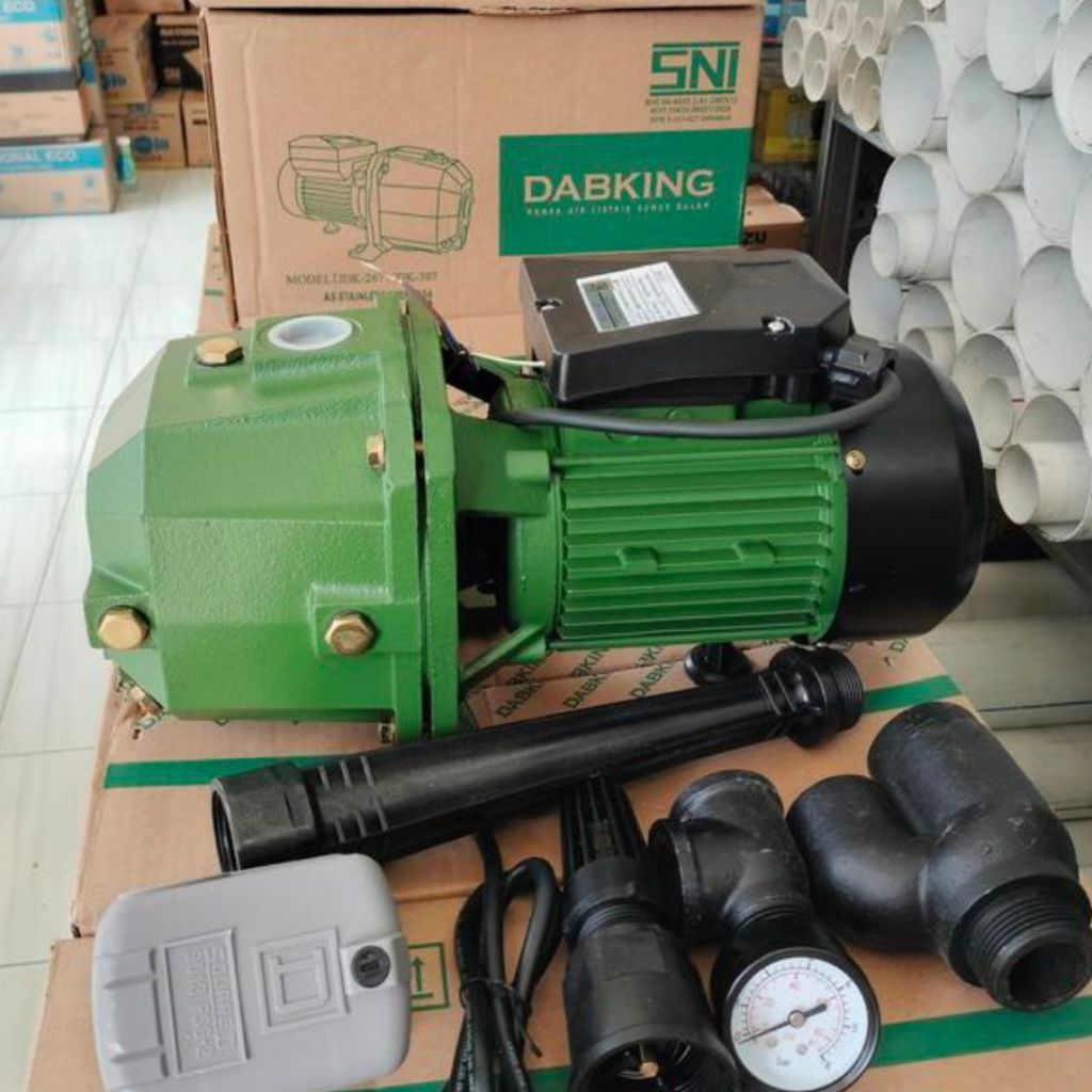 Jual Jetpam Bor Pompa Sumur Dalam Dab King 255 Hisap 30M dorong 60M ...