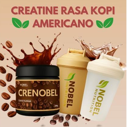 Jual CREATINE CRENOBEL RASA COFEE SUPLEMENT FITNESS | Shopee Indonesia