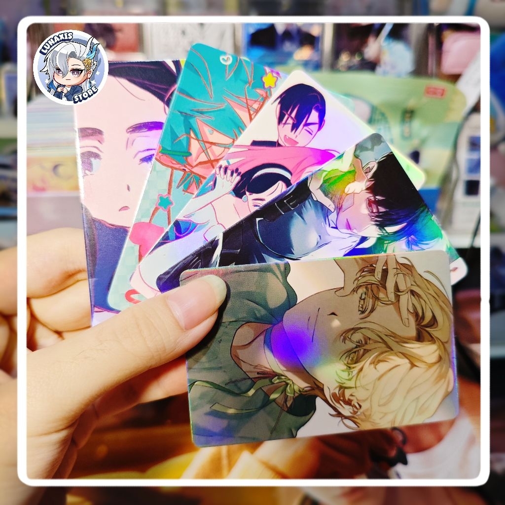 Jual ⚠️ [RANDOM/1PCS] Unofficial Merch Lomo Photocard Animation Alien ...
