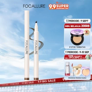 FOCALLURE Anti air Pensil Alis 4 Garpu Natural Eyebrow Pen