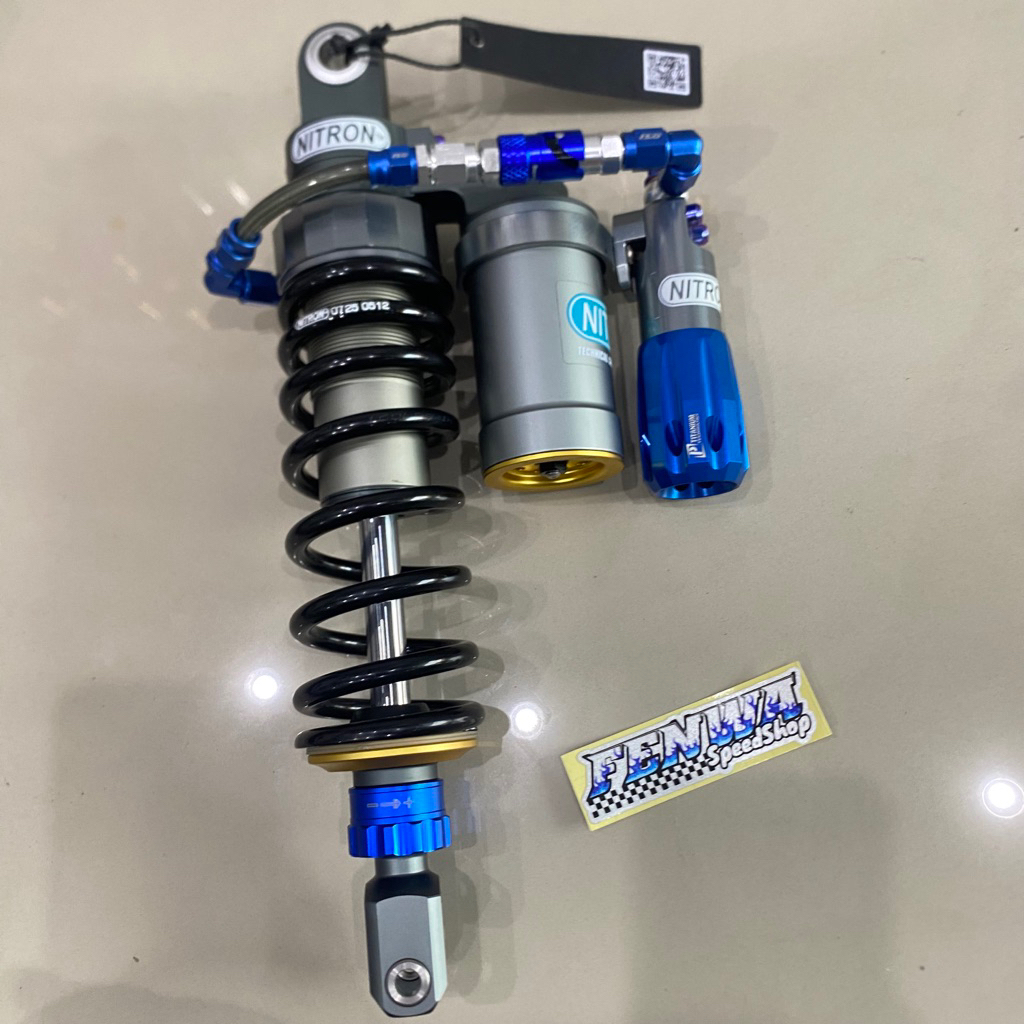 Jual shock Nitron Vietnam + Hidraulyc Preload Adjuster P Titanium ...