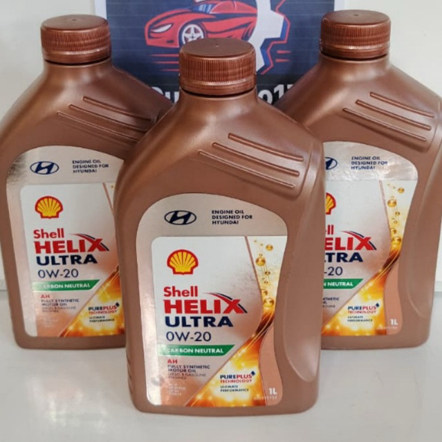 Jual Shell Helix Ultra 0W-20 Oli Mesin Bensin & Mesin Disel isi 1 Liter ...