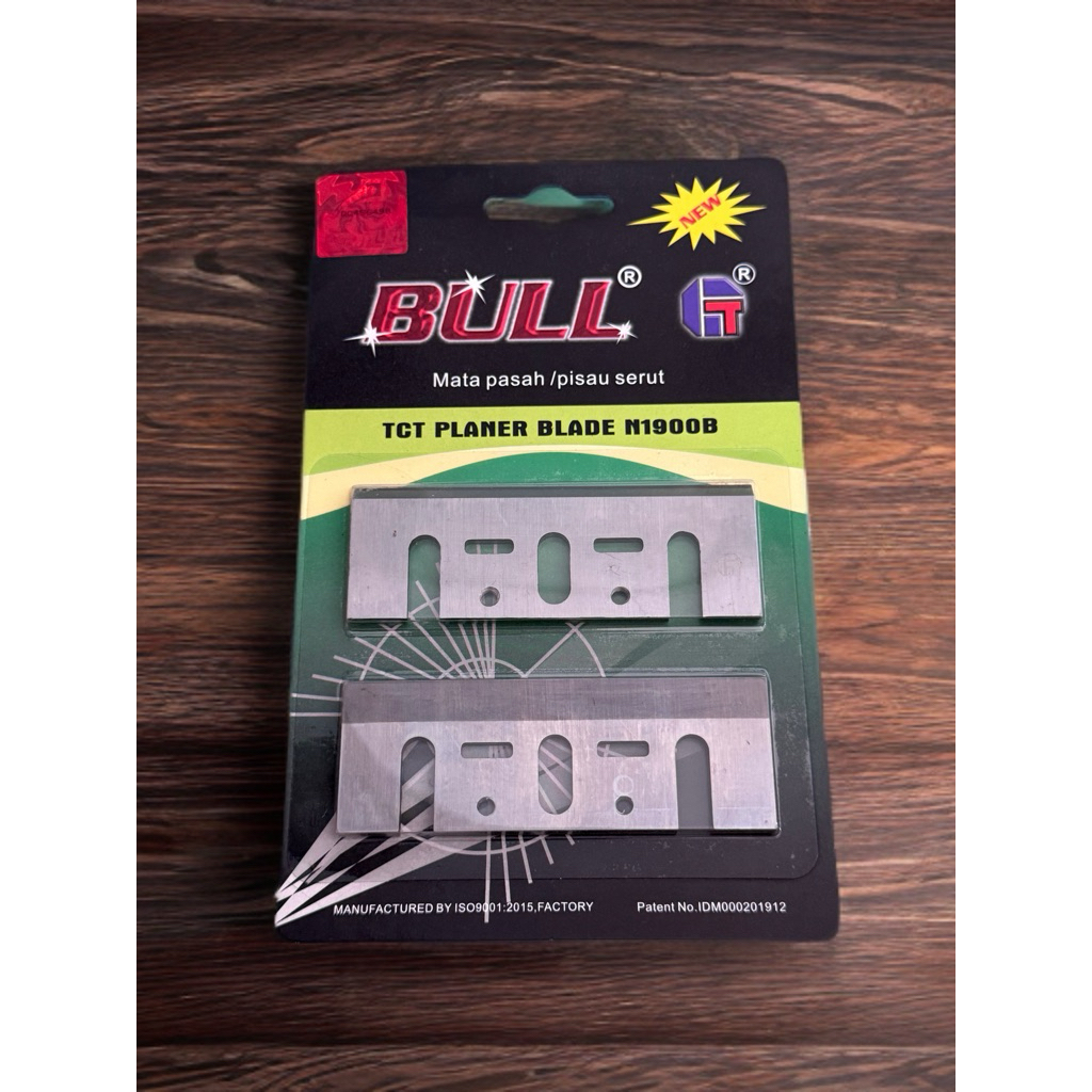 Jual Bull Hitam Mata Pasah TCT Planer Blade N1900B | Shopee Indonesia