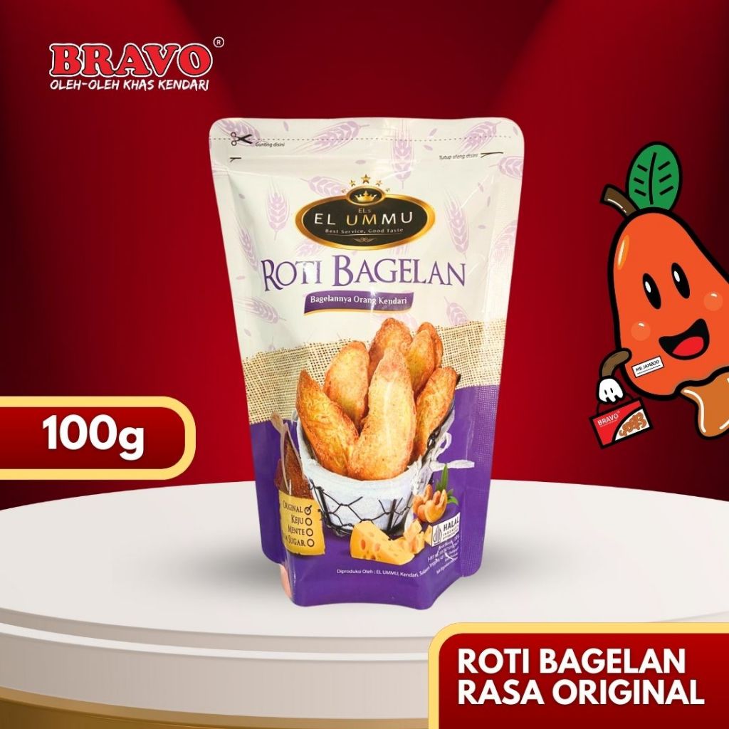 Jual ROTI BAGELAN EL UMMU RASA ORIGINAL100g | Shopee Indonesia
