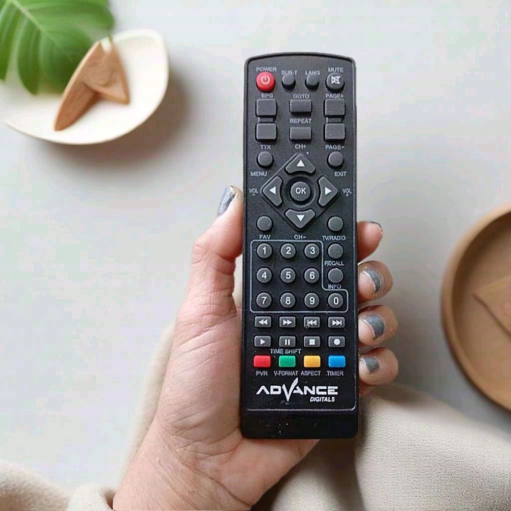 Jual REMOTE REMOT STB ADVANCE DVB -T2 TANPA SETTING | Shopee Indonesia