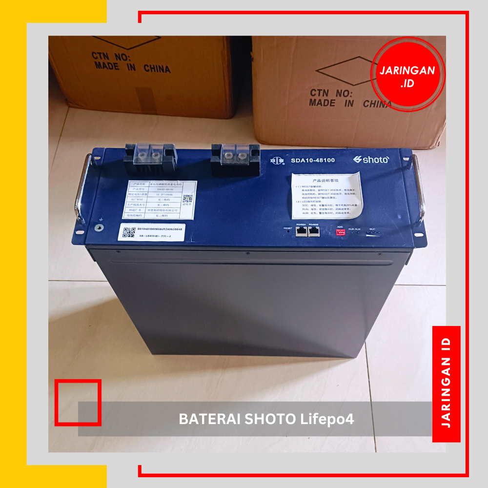 Jual Baterai Lifepo4 48V 100AH 5120Wh KONDISI BARU Untuk Solar Panel ...