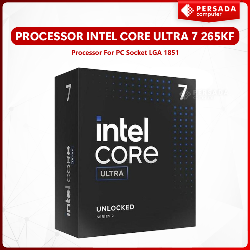 Jual Processor Intel Core Ultra 7 265KF Processor For PC Socket LGA ...