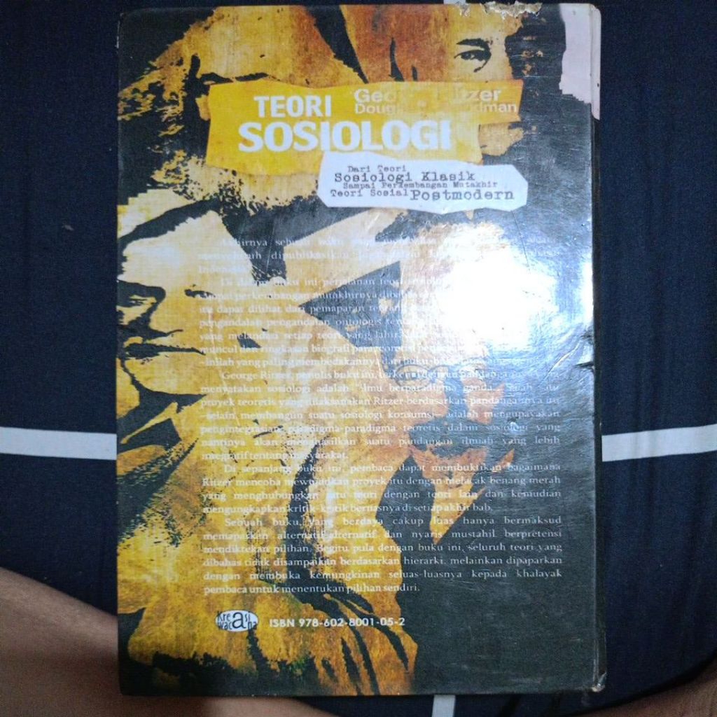 Jual Buku Teori Sosiologi (George Ritzer & Douglas J. Goodman, terbitan ...