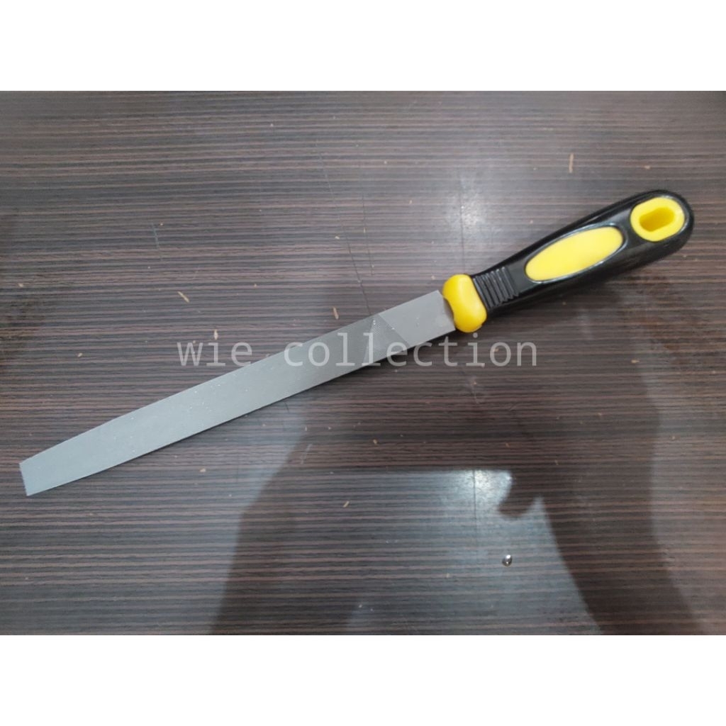 Jual KIKIR GERGAJI 8 INCH PLAT RATA / KIKIR BESI BAJA GEPENG UKURAN 8 ...
