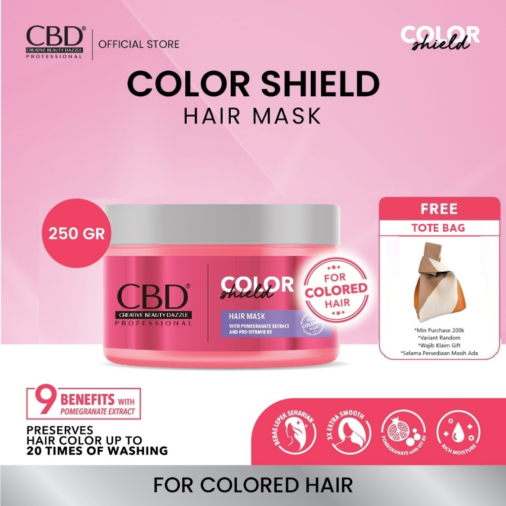Jual CBD Color Shield Hair Mask 250ml | Shopee Indonesia
